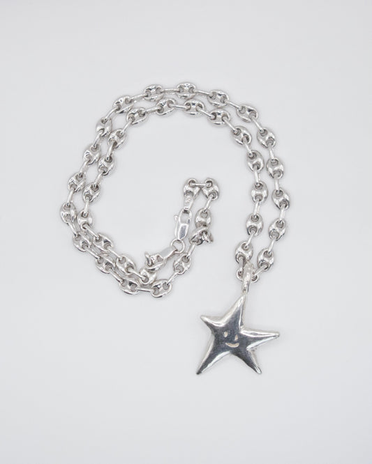 Smiley Star Necklace