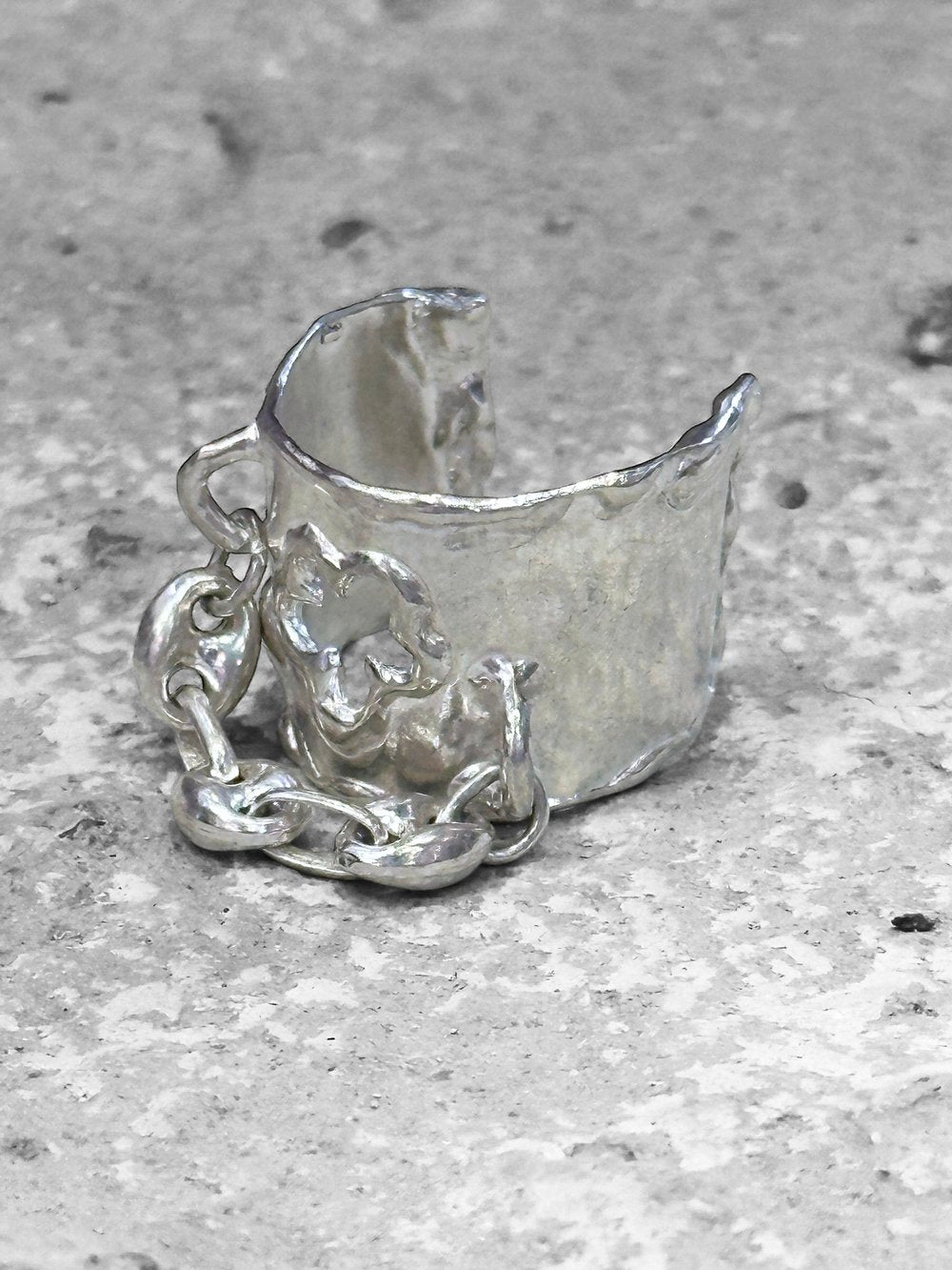 Chained Flower Ring
