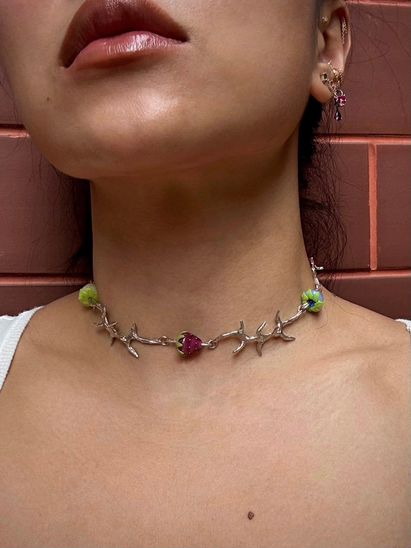 “Midsummer Garden” Choker