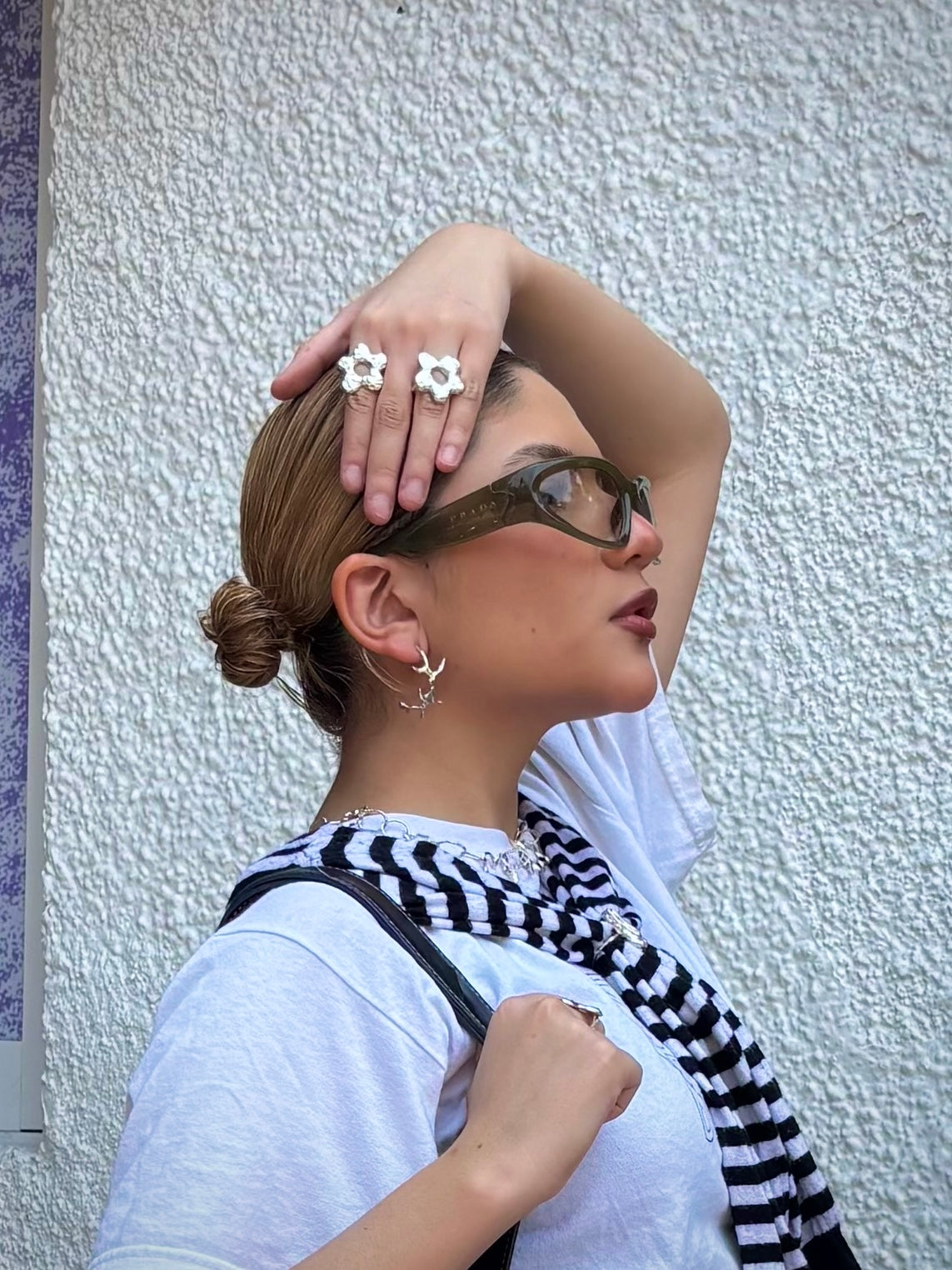 Chunky Flower Ring